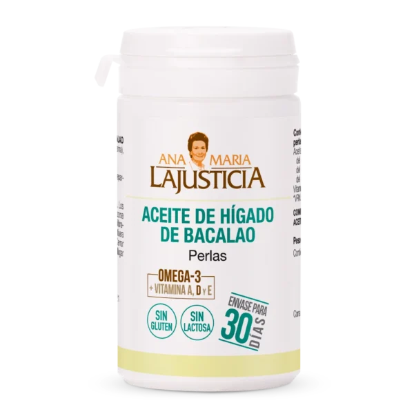 Aceite de hígado de bacalao y vitamina E Ana María Lajusticia