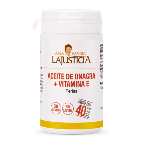 Aceite de onagra + vitamina e (80 perlas) Ana Maria Lajusticia