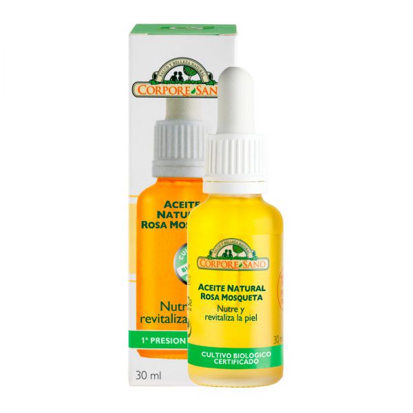 Aceite de rosa mosqueta nutre revitaliza Corpore Sano