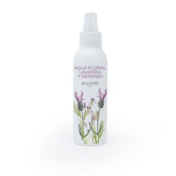 Agua floral lavanda y geranio ecológico Balcare