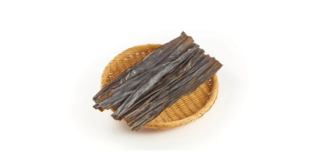 Alga kombu.