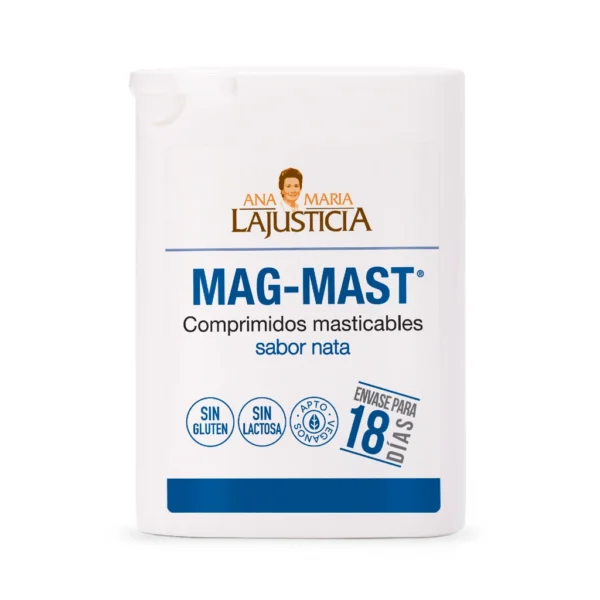 Carbonato de magnesio masticable sabor nata Ana María Lajusticia