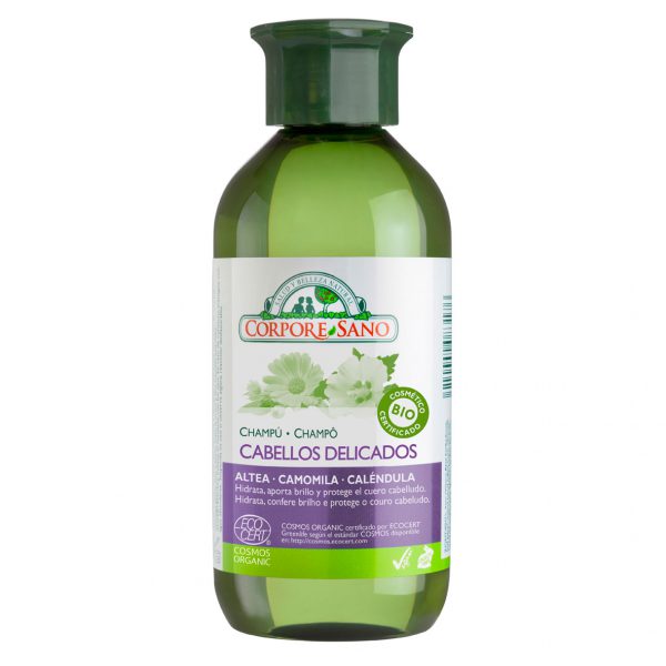 Champú clásico cabello delicados altea camomila caléndula Corpore Sano