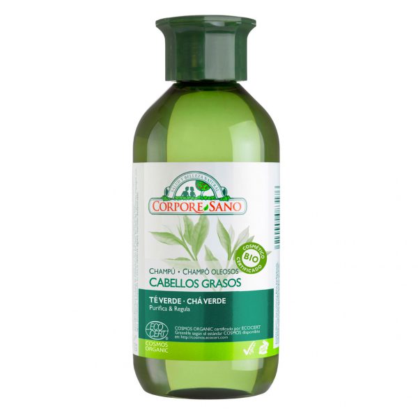 Champú graso te verde cosmos organic Corpore Sano