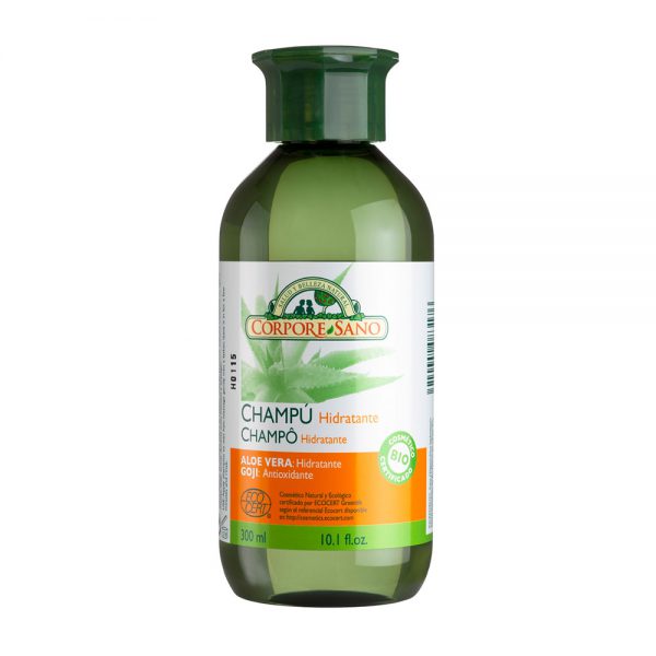 Champú aloe vera malvavisco hidratante 300ml. + 200ml. Corpore Sano