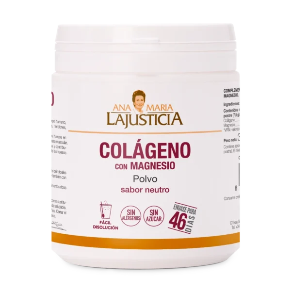 Colágeno con magnesio en polvo Ana María Lajusticia