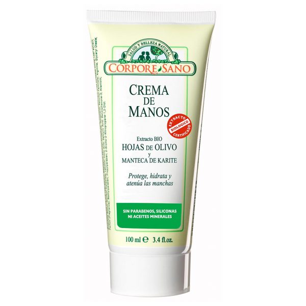 Crema de manos hojas olivo y gayuba Corpore Sano