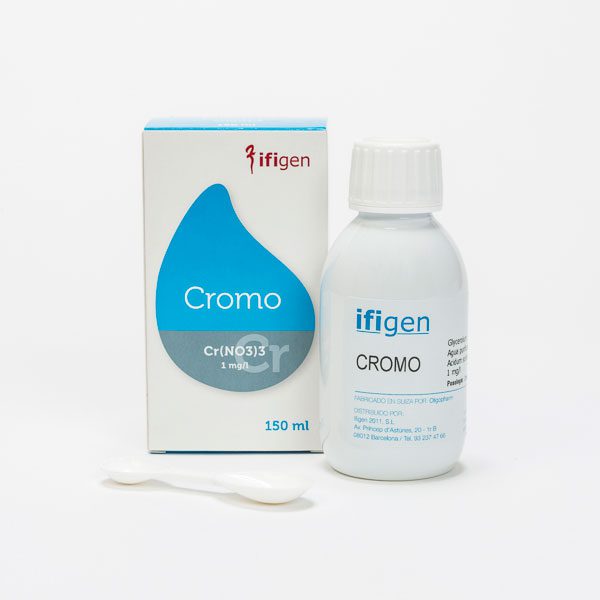 Cromo (Cr) oligoelemento 150 ml Ifigen