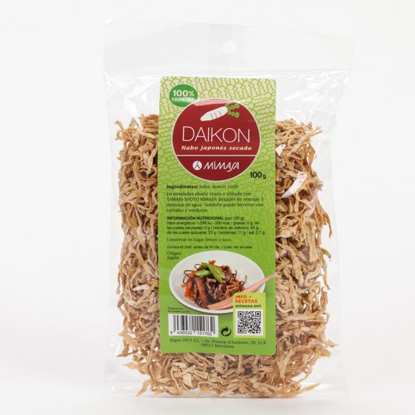 Daikon (nabo Japonés secado) 100 g Mimasa