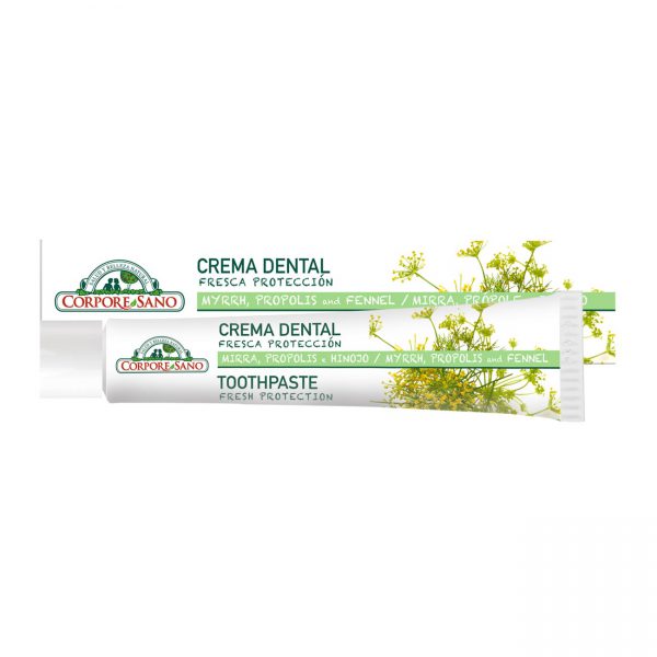 Dentífrico de mirra, propolis e hinojo Corpore Sano