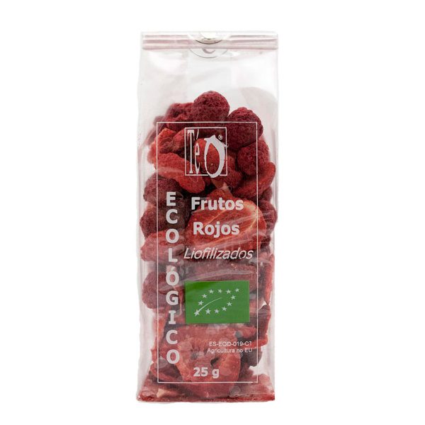 Frutos rojos liofilizados Eco Téo
