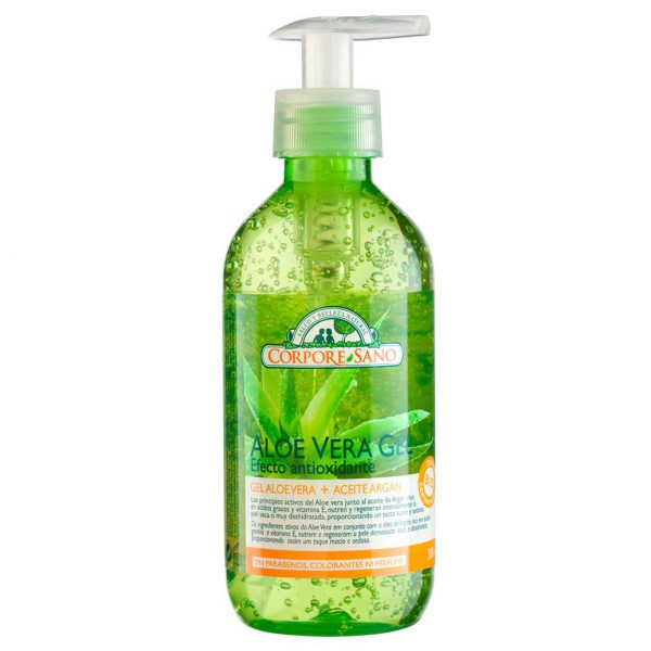 Gel aloe vera + aceite argán Corpore Sano