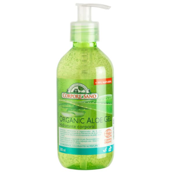 Gel aloe vera dérmico cosmos organic ecocert Corpore Sano