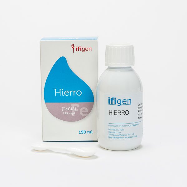 Hierro (Fe) oligoelemento 150 ml Ifigen