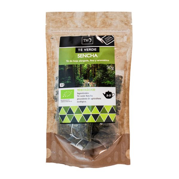 Infusión té verde sencha ecológico Téo
