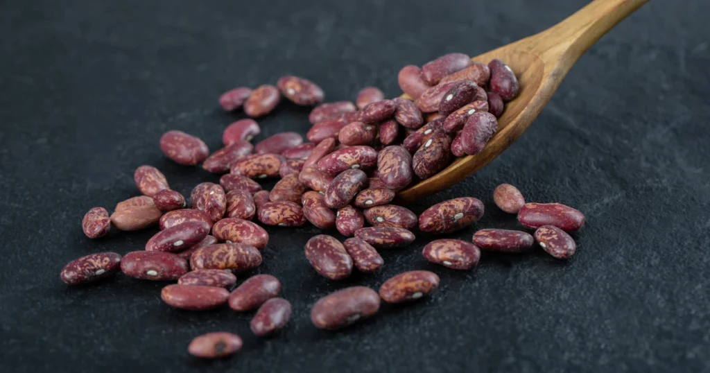 Judías rojas japonesas.