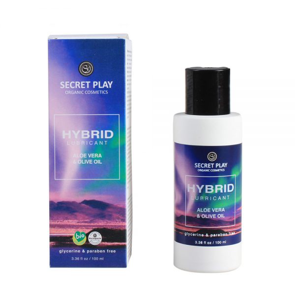 Lubricante orgánico hibrido aloe vera & olive oil Secret play