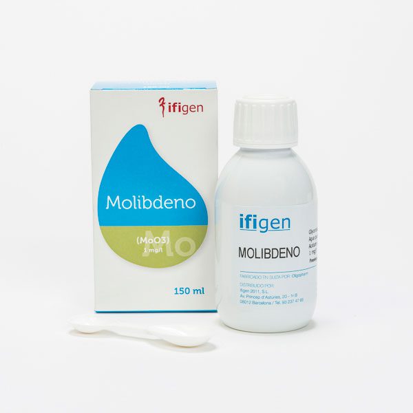 Molibdeno (Mo) oligoelemento 150 ml Ifigen