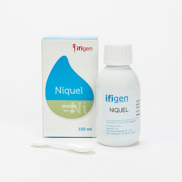 Níquel (Ni) oligoelemento 150 ml Ifigen
