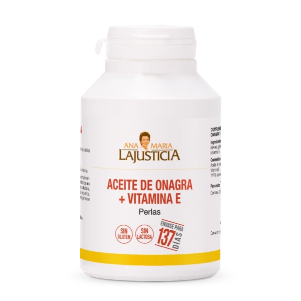 Onagra + vitamina e Ana María Lajusticia