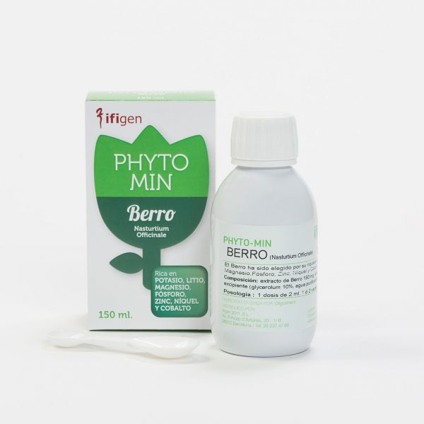 Phyto-Min Berro K, Li, Mg, P, Zn, Ni, Co 150 ml Ifigen