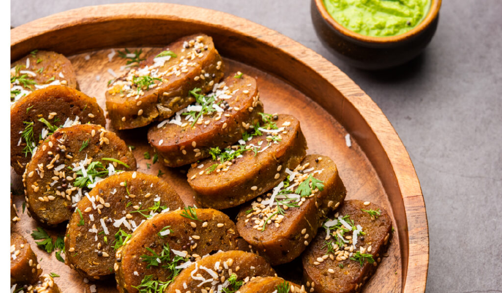 Recetas con seitán a la plancha con hierbas.