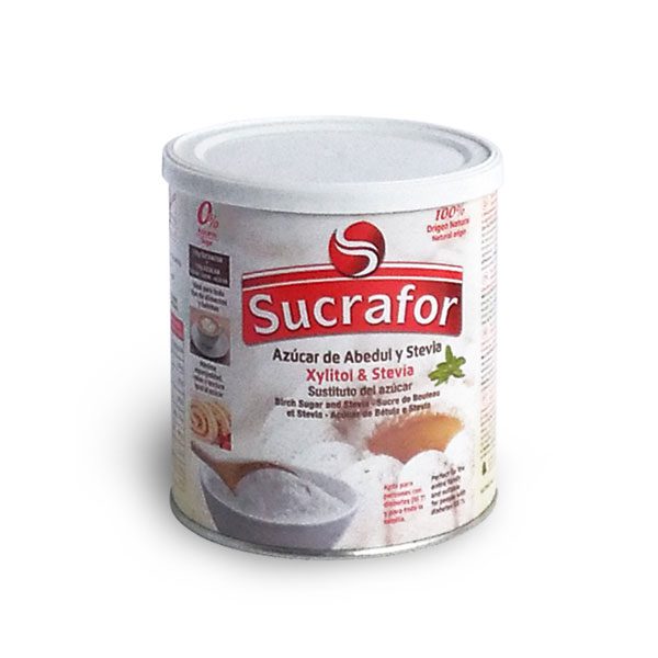 Azúcar de abedul y stevia Sucrafor - Imagen 2