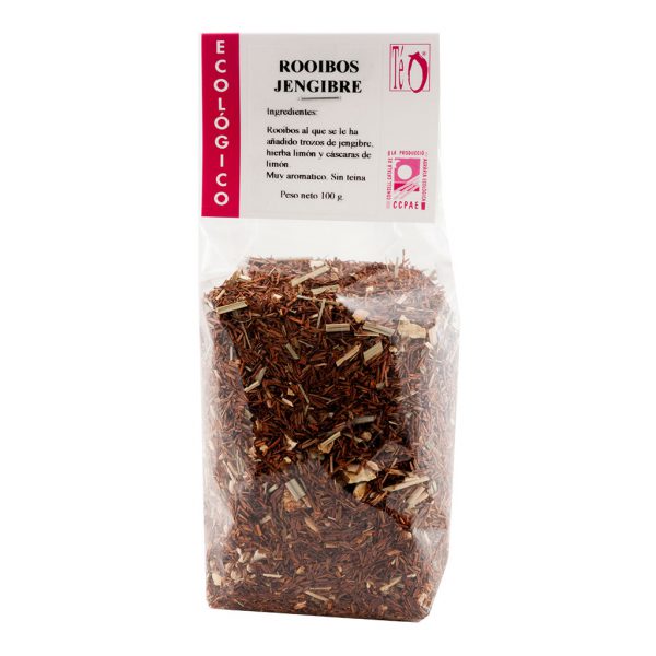 Té rooibos y jengibre ecológico Téo