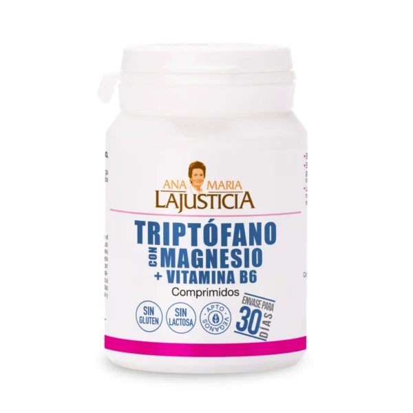 Triptófano con magnesio + vitamina b6 Ana María Lajusticia