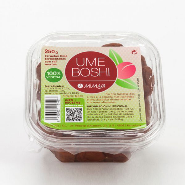 Umeboshi natural 250 g Mimasa