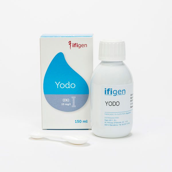 Yodo (I) oligoelemento 150 ml Ifigen